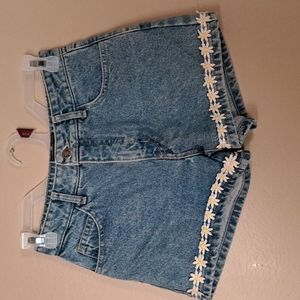 Paris Blues Denim Shorts Size 1